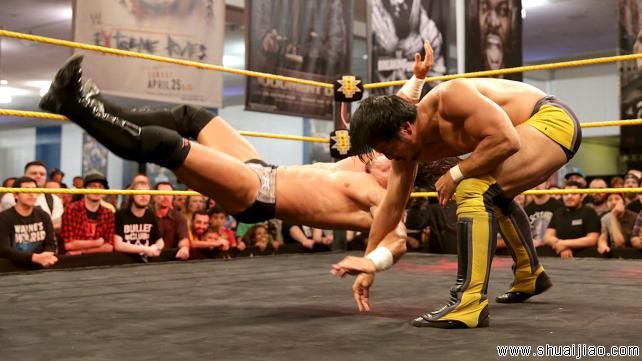 摔角狂热粉丝见面会上的NXT锦标赛