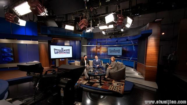 米兹和仙道在摔角狂热31采访现场