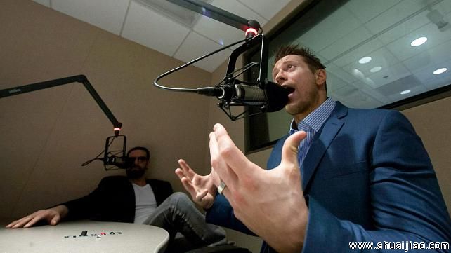 米兹和仙道在摔角狂热31采访现场