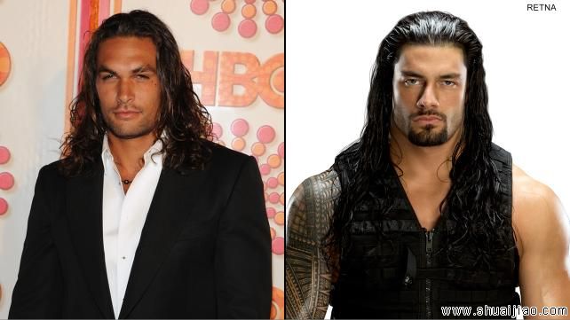 WWE摔角巨星大撞脸