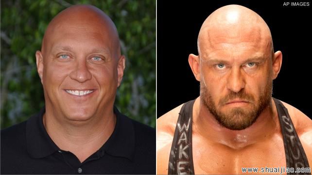 WWE摔角巨星大撞脸