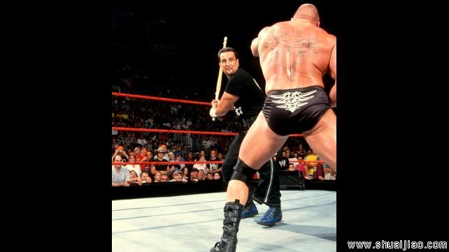 布洛克·莱斯纳毁灭性的攻击