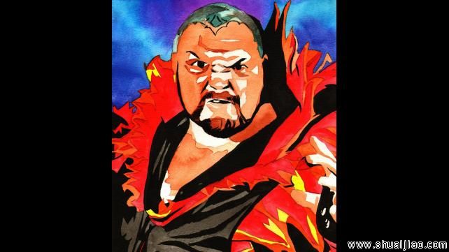 WWE巨星们的绘画作品