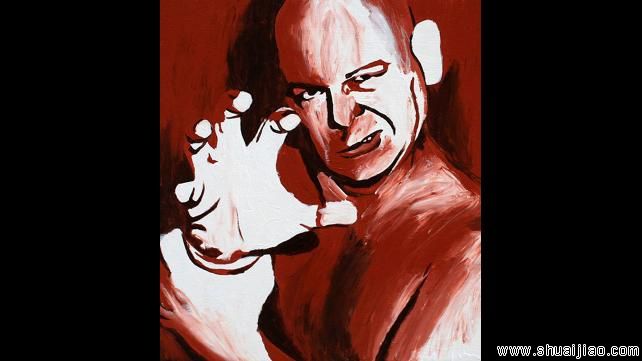 WWE巨星们的绘画作品
