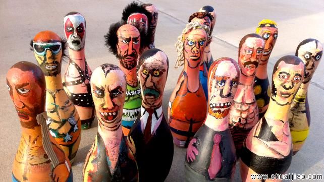 WWE巨星们的绘画作品