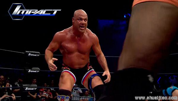 《TNA 2015.04.11》战报：科特·安格月面空翻霸气卫冕