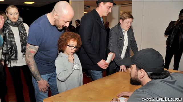 达米安·仙道和卡梅隆曼彻斯特粉丝见面会