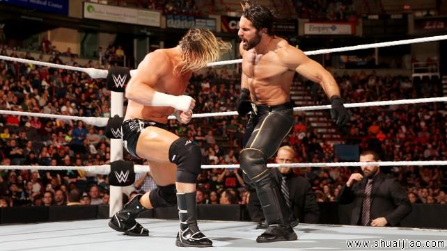道夫·齐格勒对阵赛斯·罗林斯《RAW 2015.04.21》