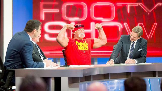 胡克·霍根在墨尔本参与互动粉丝见面会