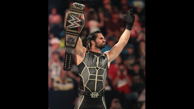 塞思·罗林斯决战迪安·安布罗斯《密室铁笼 2015》