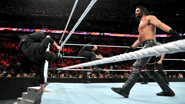 赛斯·罗林斯对阵双J保镖《RAW 2015.06.09》