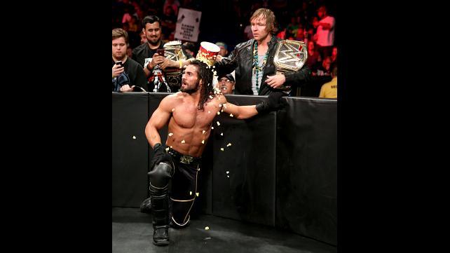 赛斯·罗林斯对阵双J保镖《RAW 2015.06.09》