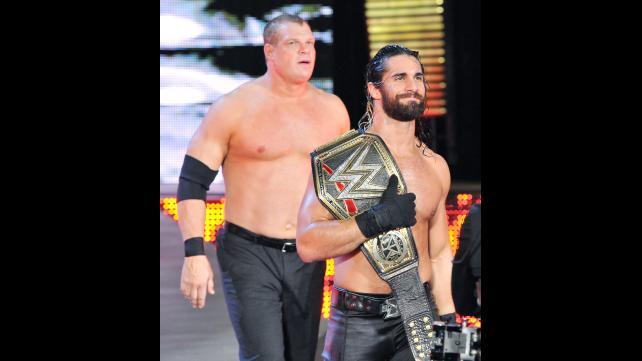 迪安·安布罗斯对阵塞思·罗林斯《WWE SmackDown 2015.06.25》