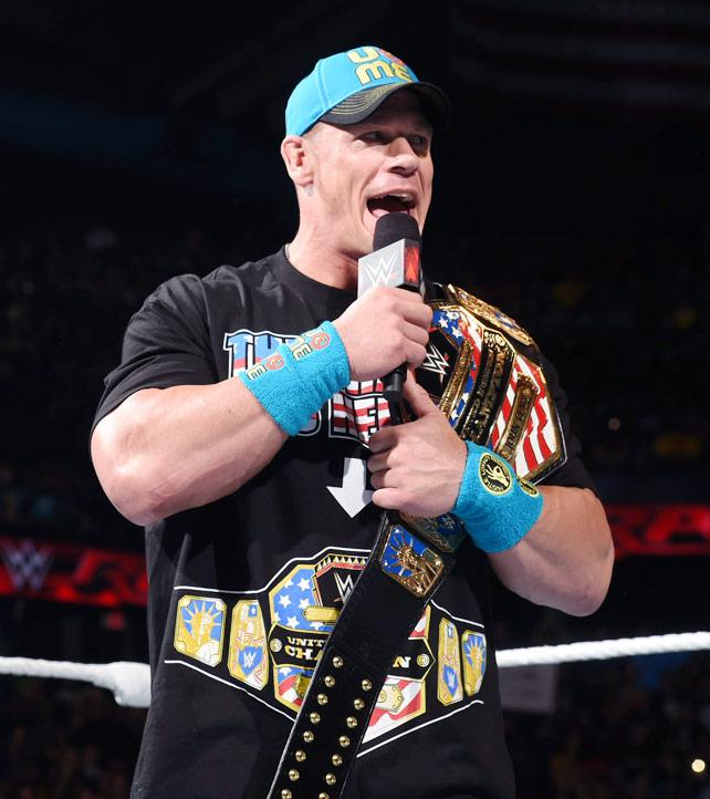 塞纳vs塞萨罗《WWE RAW 2015.07.07》