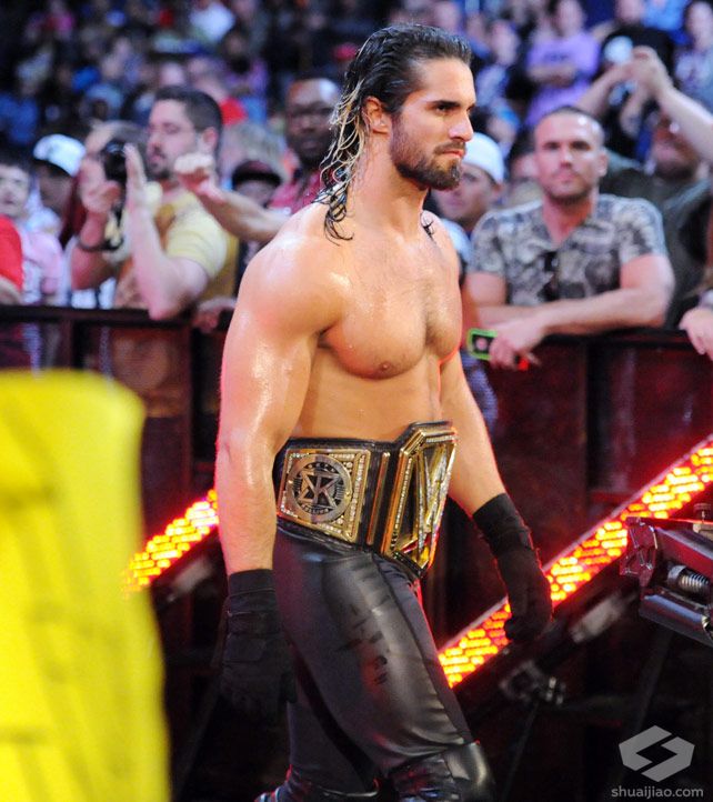 冠军赛:莱贝克对阵罗林斯《WWE SmackDown 2015.07.10》