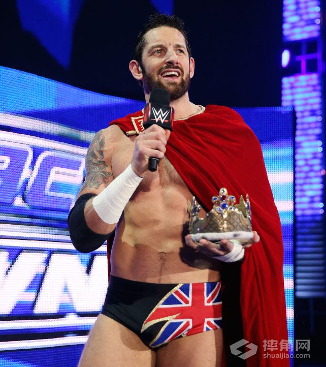 国王·巴雷特保住权杖《WWE SmackDown 2015.07.24》