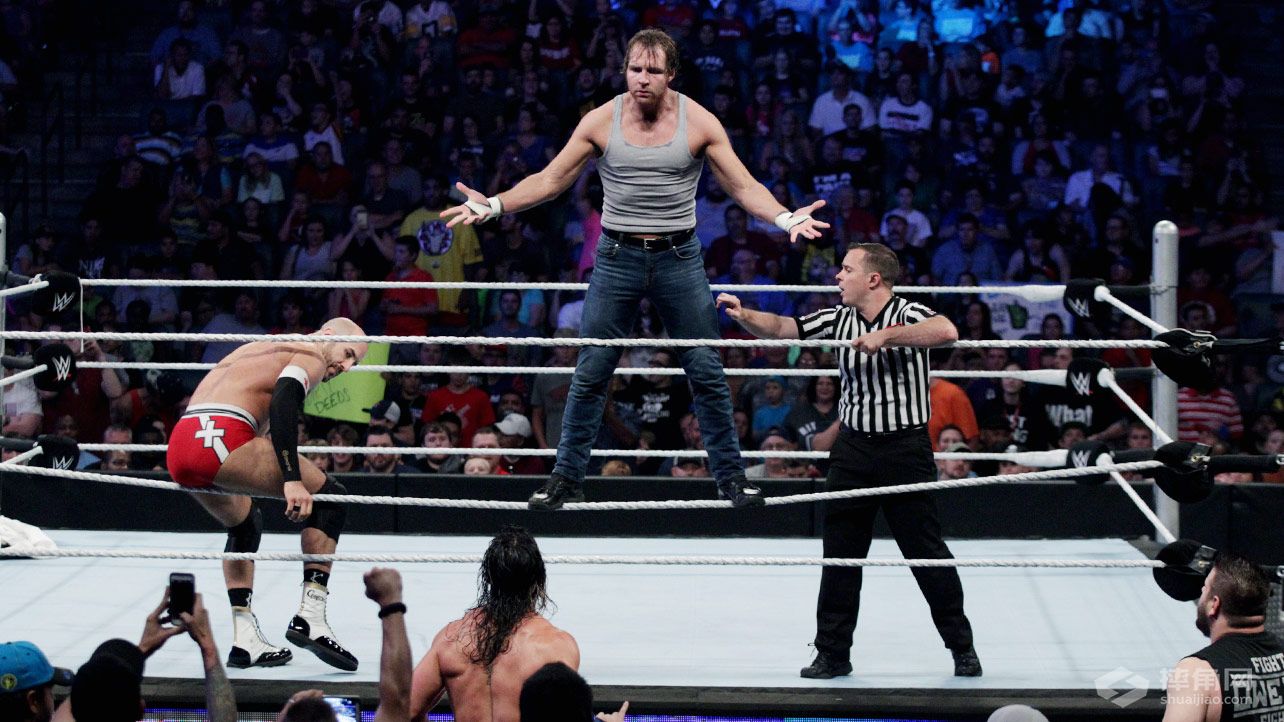 赛斯·罗林斯&凯文·欧文斯对阵塞萨罗&迪安·安布罗斯《WWE SmackDown 2015.07.31》