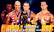WWE03年皇家大战科特·安格对阵克里斯·班瓦技术对决