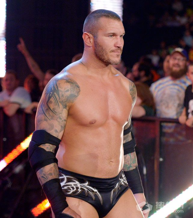 兰迪·奥顿对阵塞斯·罗林斯WWE世界重量级冠军赛《WWE RAW 2015.08.11》