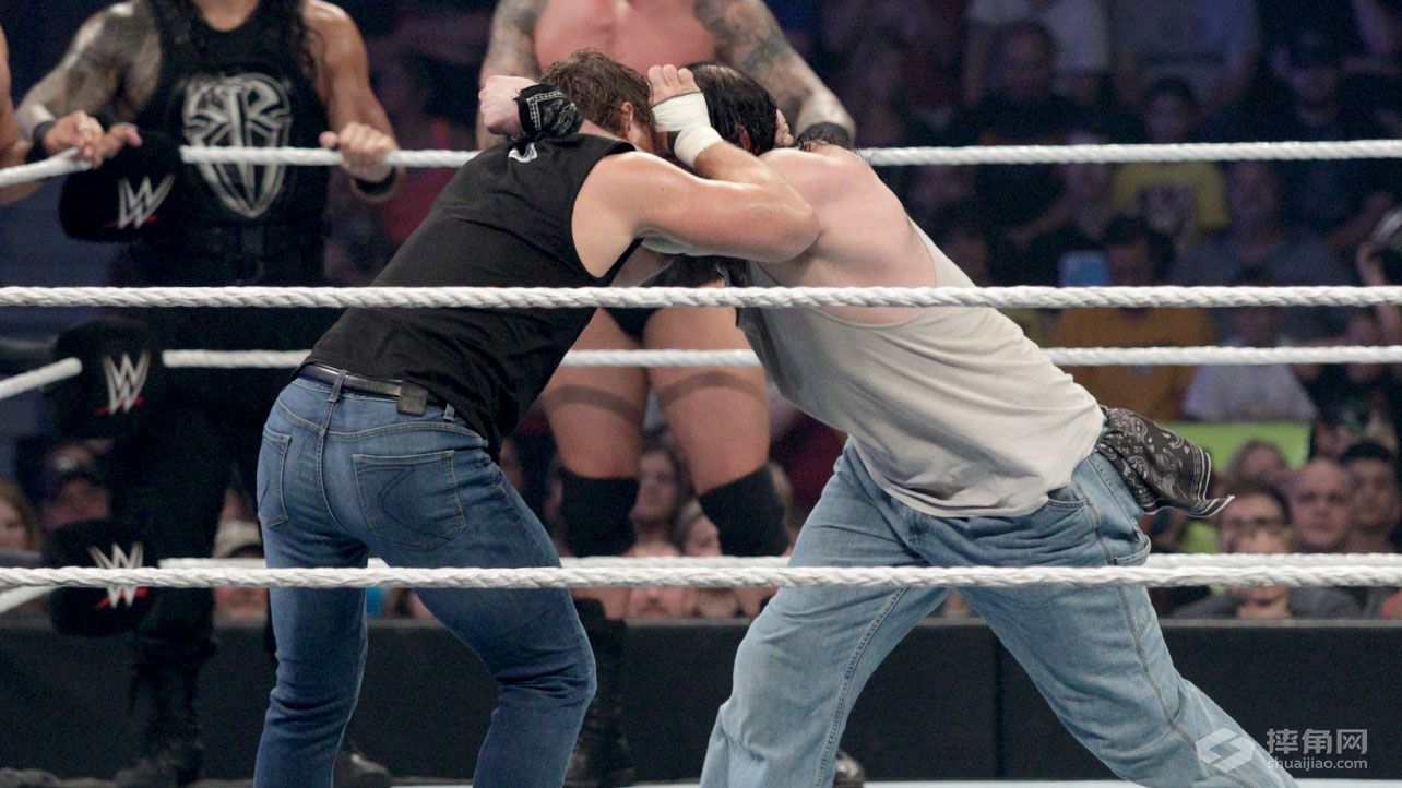 塞萨罗&兰迪·奥顿&迪安&罗曼对阵哈勃&怀亚特&欧文斯&希莫斯《WWE SmackDown 2015.08.21》 塞萨罗&兰迪·奥顿&迪安&罗曼对阵哈勃&怀亚特&欧文斯&希莫斯《WWE SmackDown 2015.08.21》