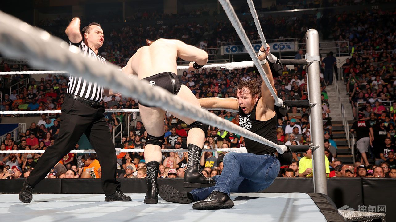 迪安对阵希莫斯《WWE SmackDown 2015.08.28》