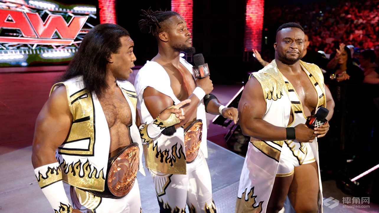 达德利男孩对阵新一天《WWE RAW 2015.09.01》
