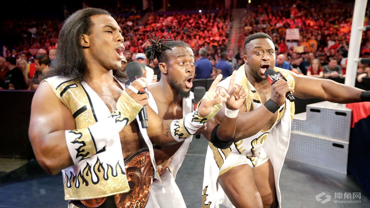 达德利男孩对阵新一天《WWE RAW 2015.09.01》