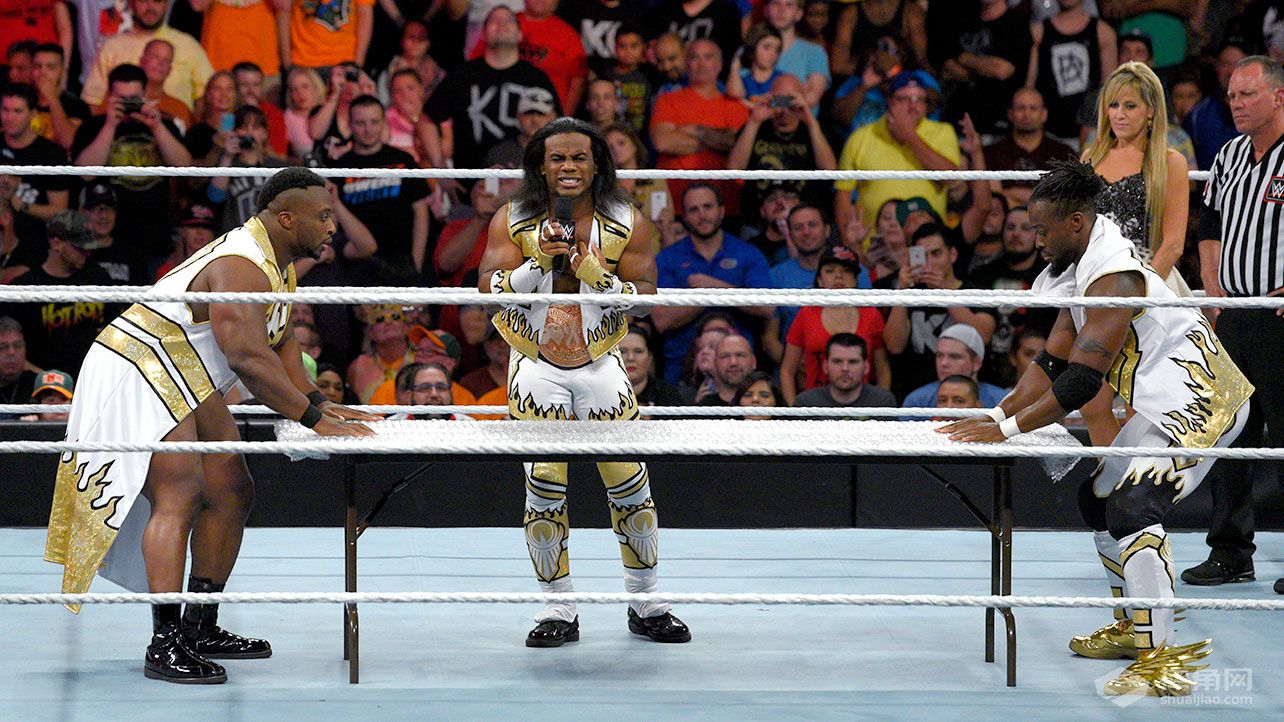 达德利男孩对阵新一天《WWE RAW 2015.09.01》