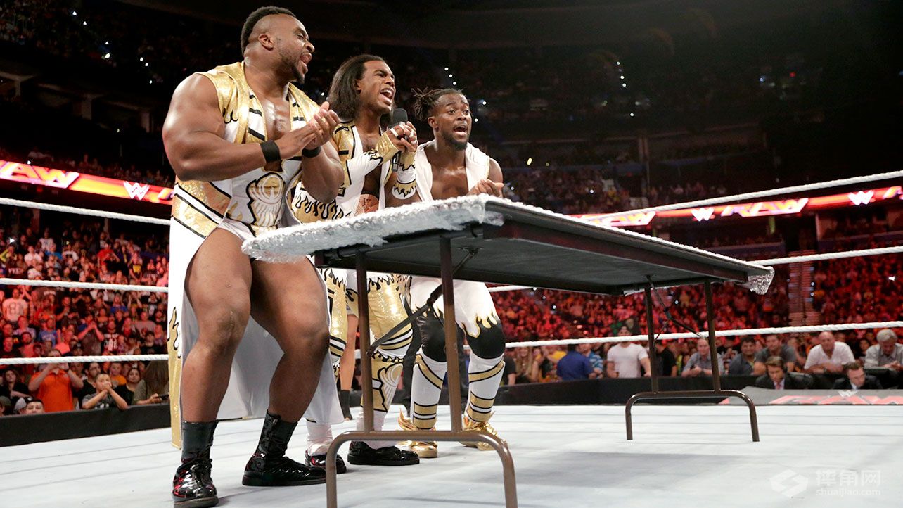 达德利男孩对阵新一天《WWE RAW 2015.09.01》