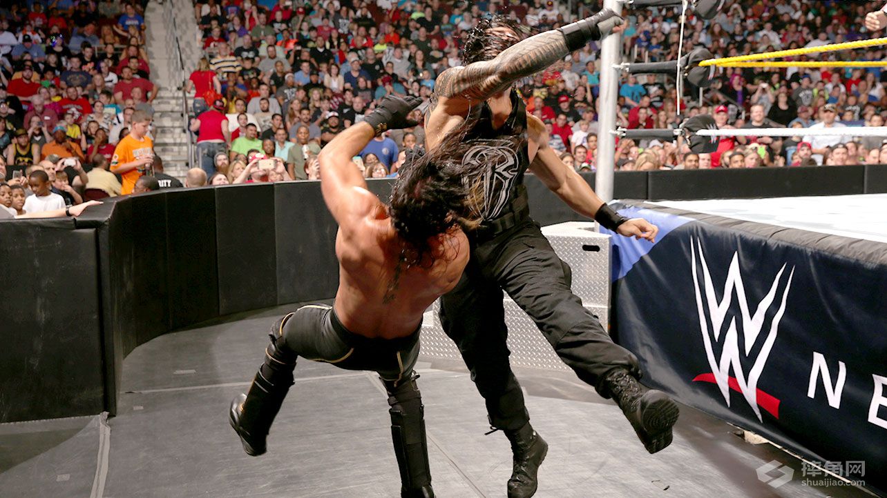 罗曼&迪安对阵希莫斯&罗林斯《WWE SmackDown 2015.09.18》