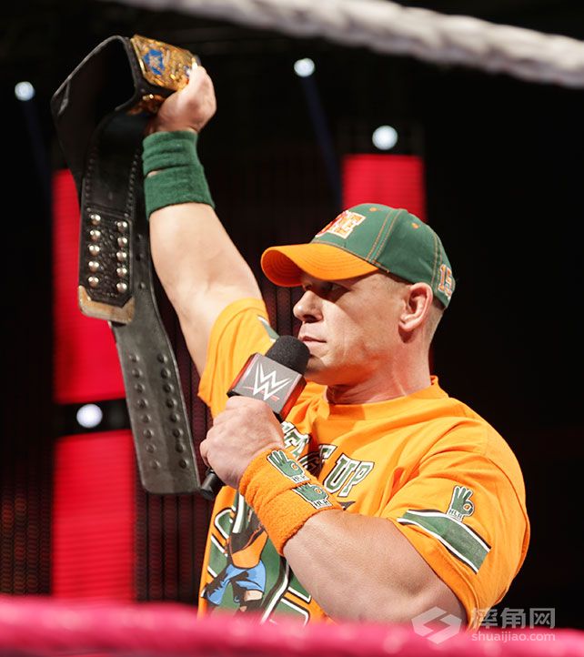 塞纳对阵大E《WWE RAW 2015.10.06》