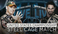 WWE纽约麦迪逊广场2015Seth Rollins vs. John Cena全美冠军铁笼赛