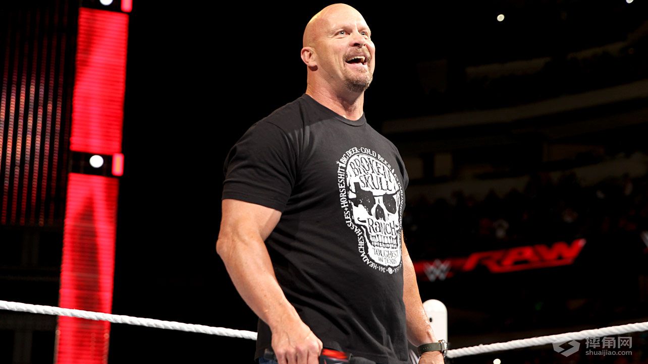 “冷石”史蒂夫·奥斯丁为RAW揭开序幕《WWE RAW 2015.10.20》