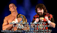 WWE04年爆裂震撼 暴力硬核图钉赛 Randy Orton vs. Mick Foly 
