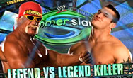 WWE夏日狂潮06Hulk Hogan vs Randy Orton个人恩怨赛