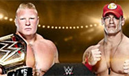 WWE2014年RAW 约翰塞纳霸气暴揍半兽人布洛克莱斯纳！