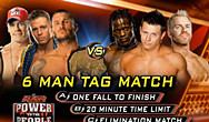WWE11年RAW 6人组队淘汰赛