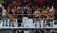 WWE RAW 2015.12.08比赛视频（中文1):四面楚歌组队淘汰赛
