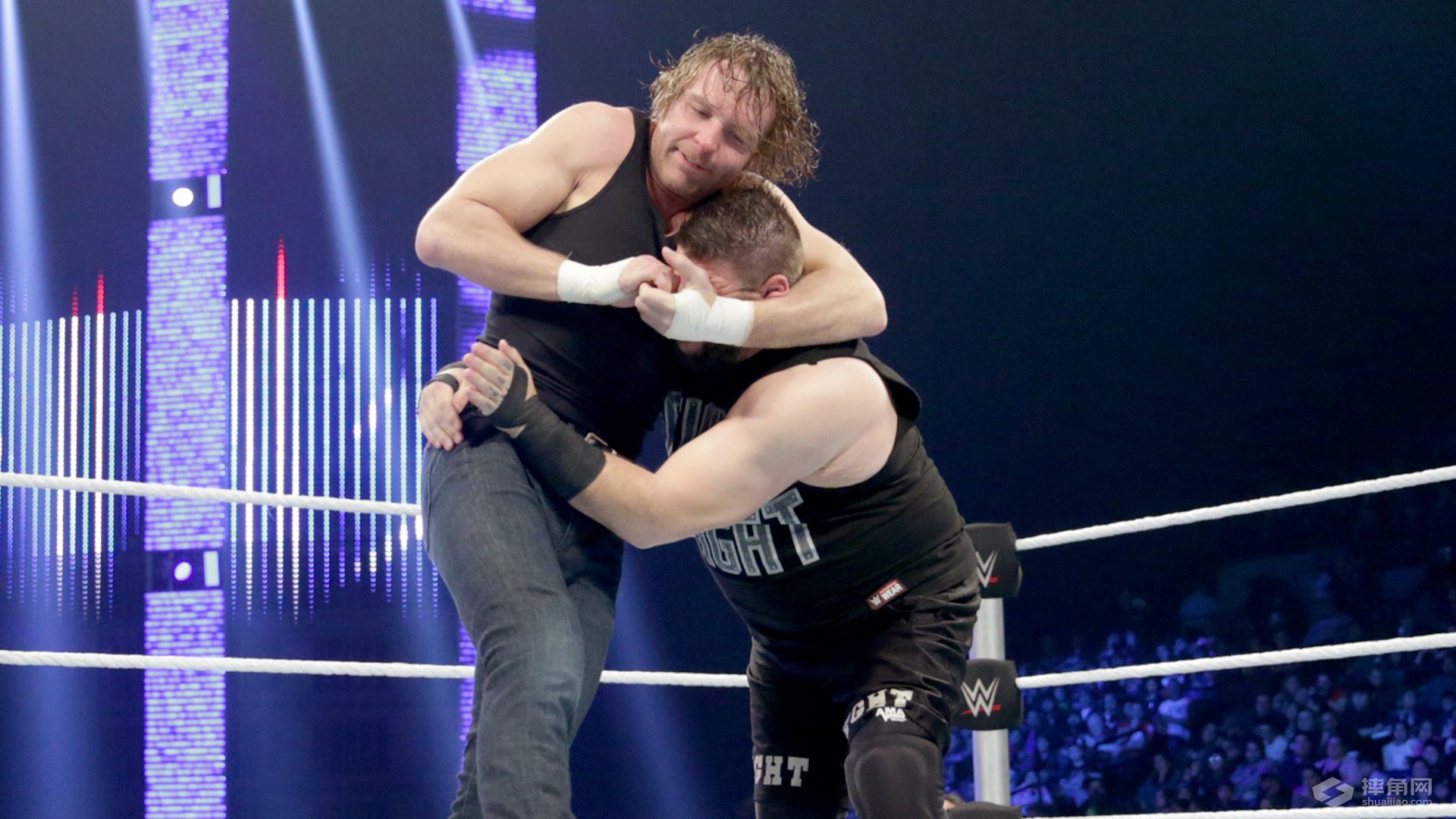 迪安·安布罗斯对阵凯文·欧文斯《WWE SmackDown 2016.01.07》