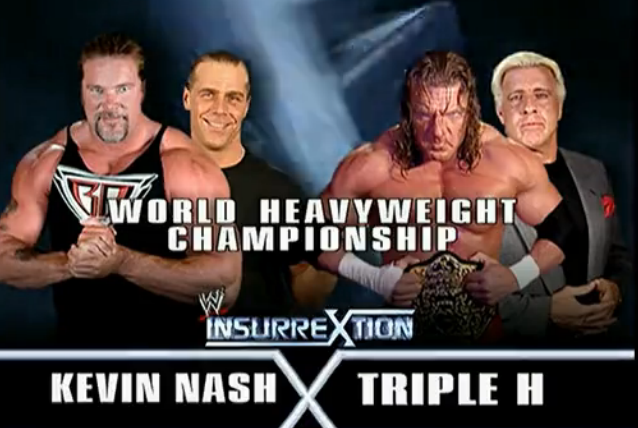 WWE03年雷霆暴动 街头大战 Kevin Nash vs.Triple H 