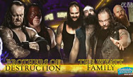 WWE2015强者生存Brothers Of Destruction vs The Wyatt Family