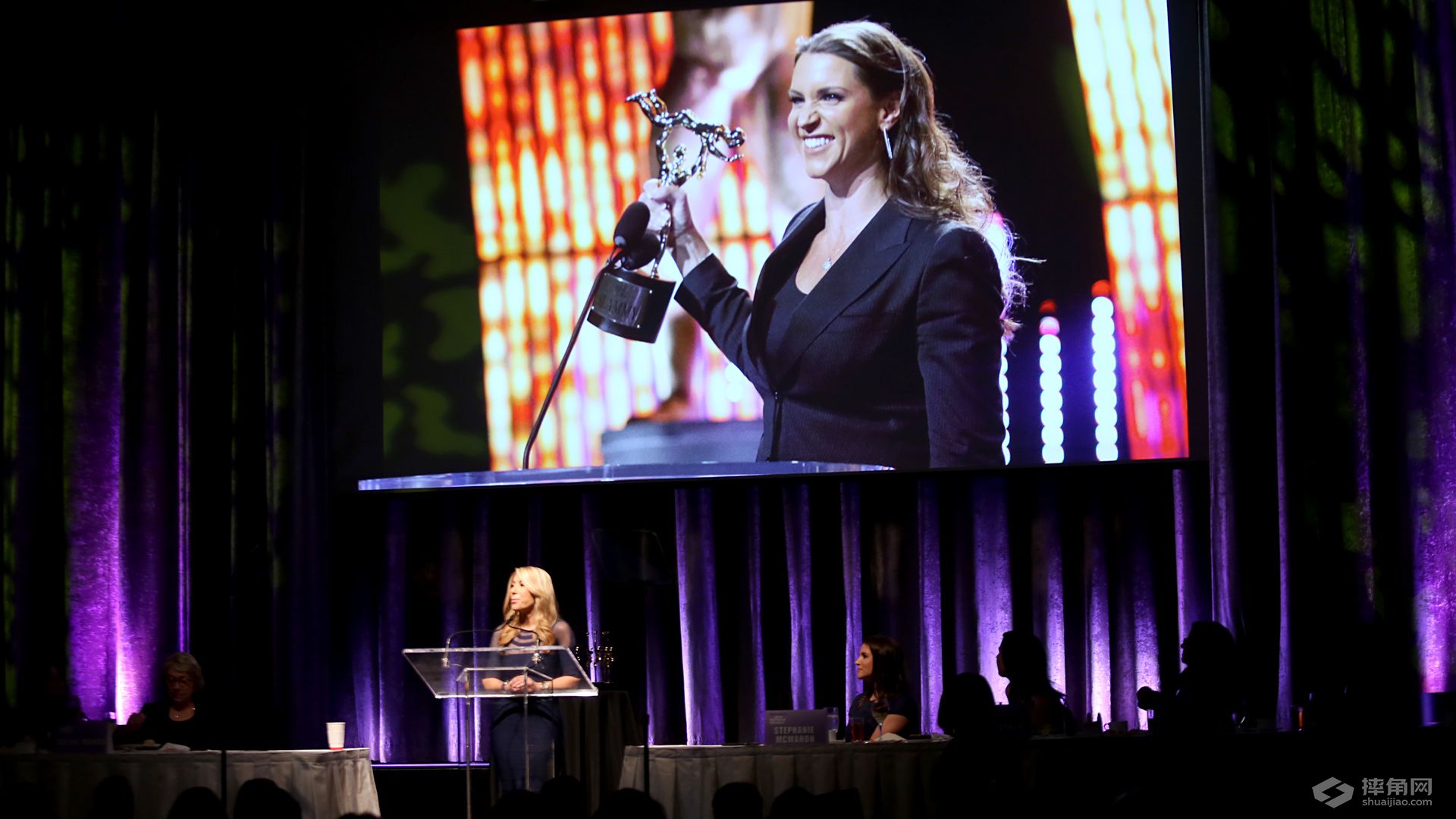 WWE斯蒂芬妮·麦克曼获得电视奇迹女子奖