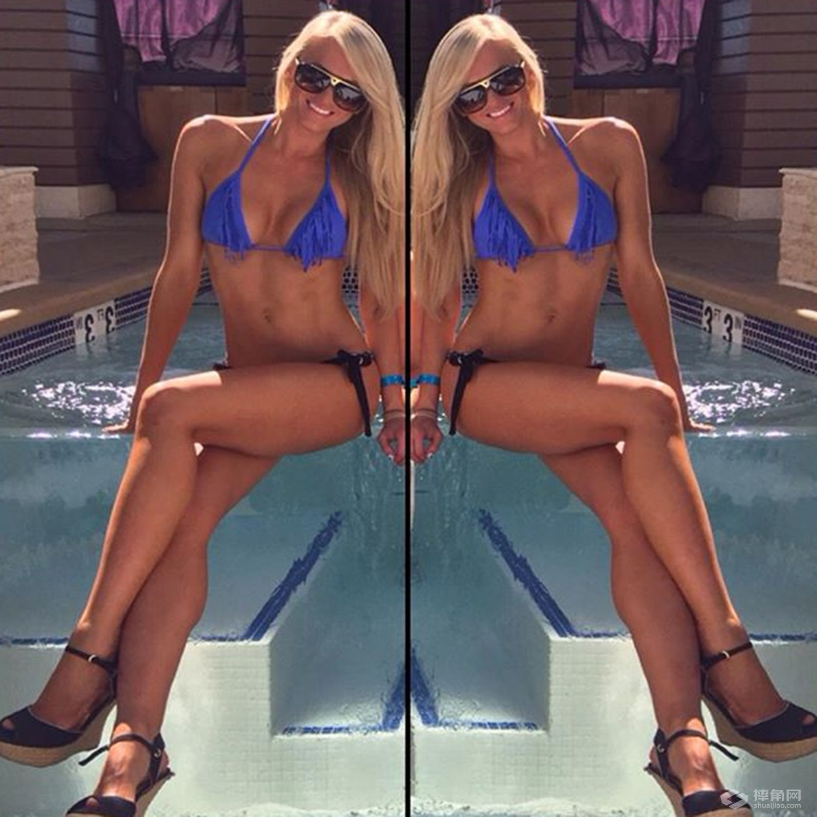 WWE女郎超性感比基尼迎春写真