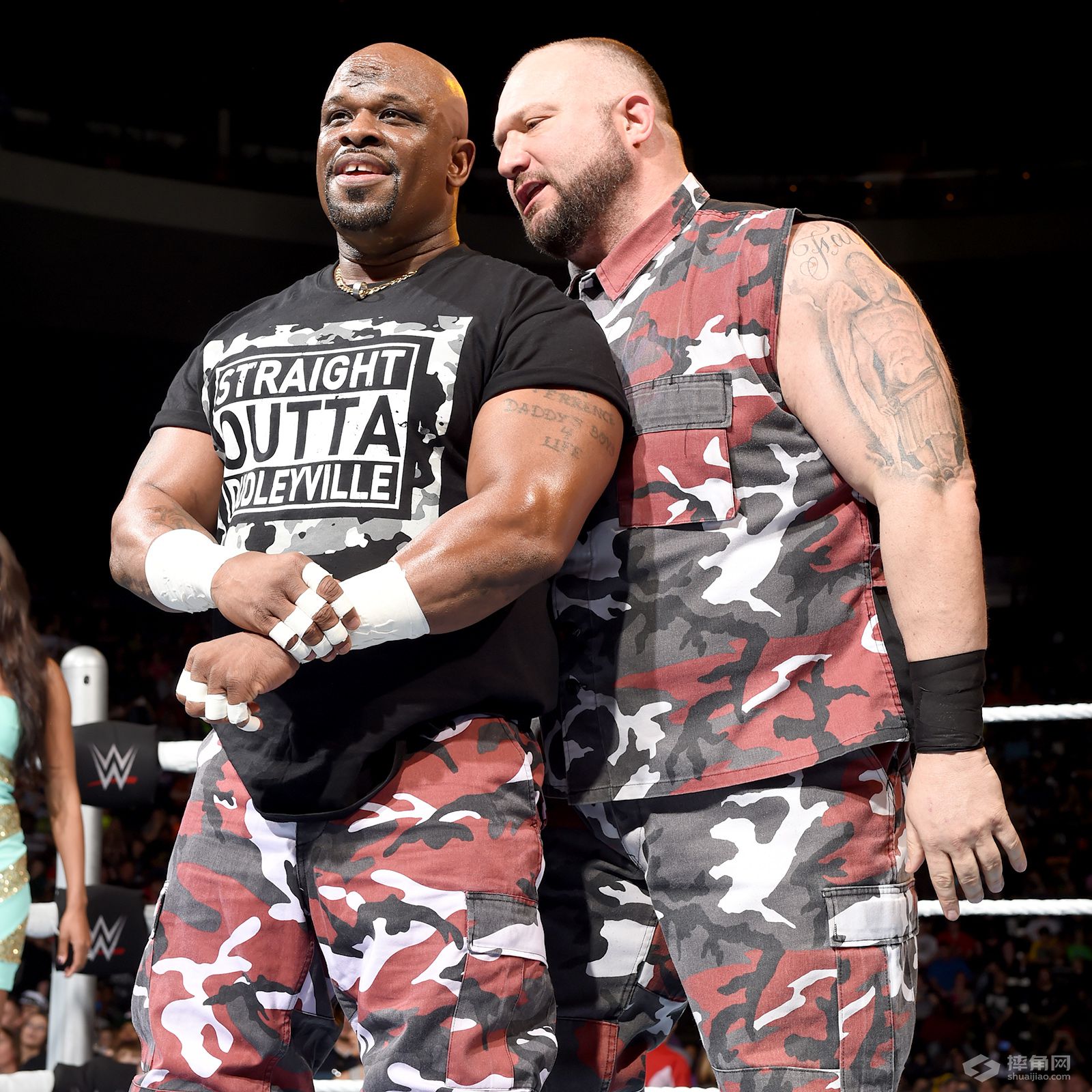 戈尔德斯特对阵达德利男孩《WWE SmackDown 2016.03.17》