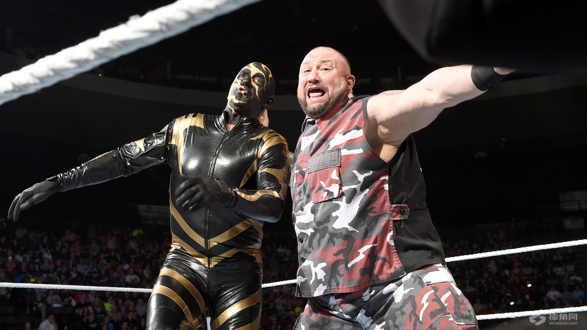 戈尔德斯特对阵达德利男孩《WWE SmackDown 2016.03.17》