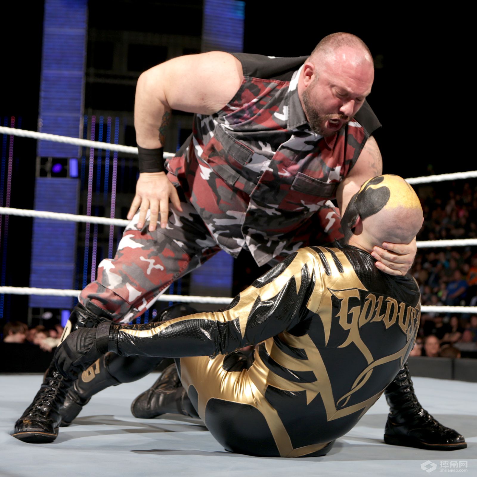 戈尔德斯特对阵达德利男孩《WWE SmackDown 2016.03.17》