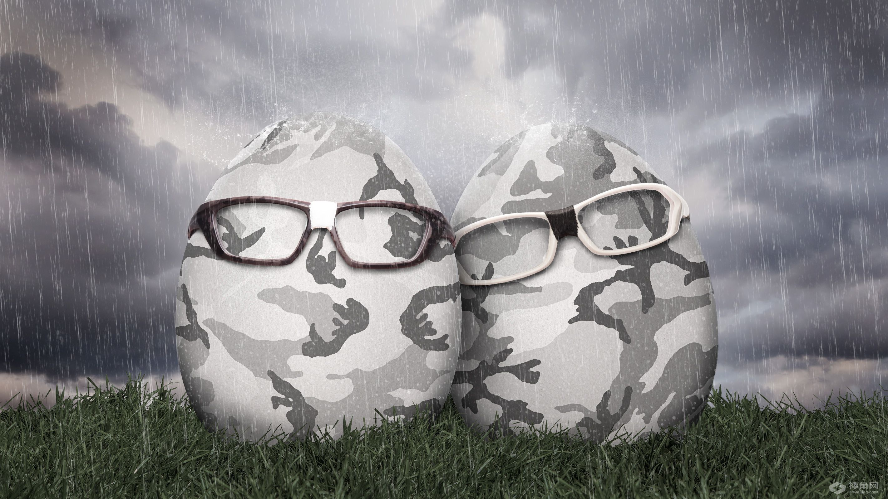 WWE图案启发的复活节彩蛋