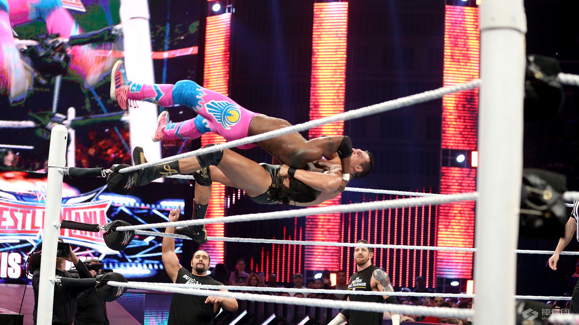科菲·金士顿对阵阿尔伯托·德·里奥《WWE SmackDown 2016.03.24》