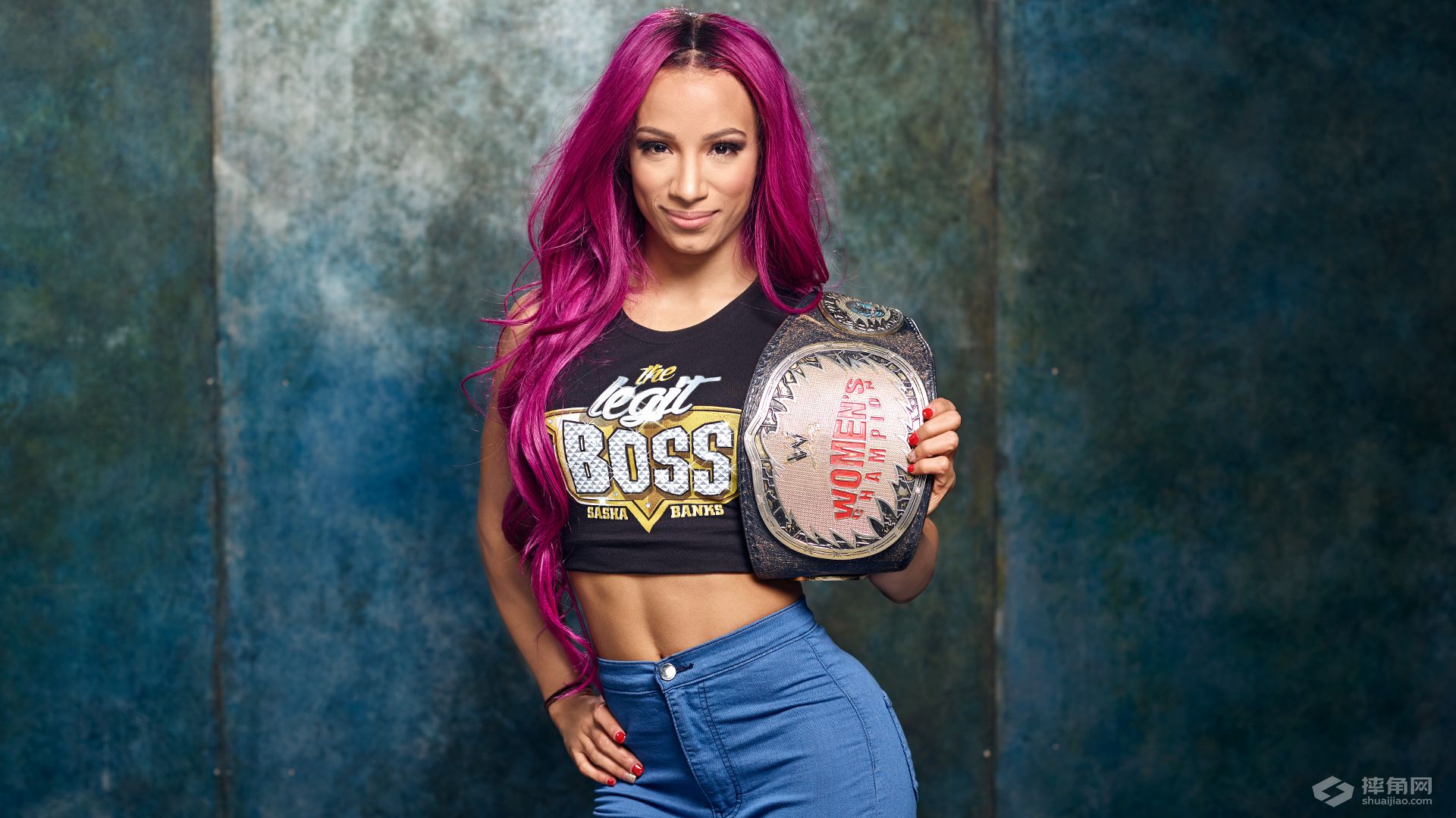 WWE新生代巨星遇上经典腰带