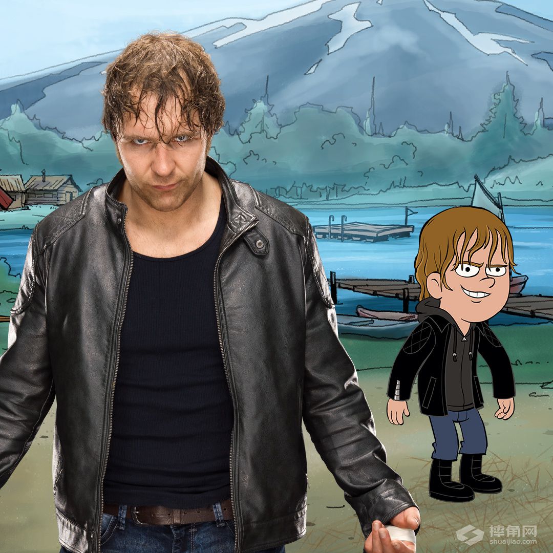 WWE明星卡通人物形象